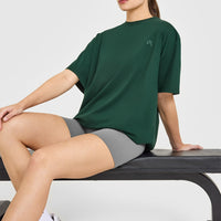Classic Oversized Lightweight T-Shirt | Racing Green