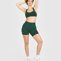EasyLift™ Cross Back Sports Bra | Racing Green
