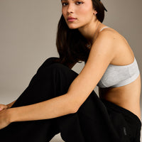 Foundations Oversized Straight Leg Joggers | Black
