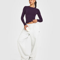 Mellowâ„¢ Soft Long Sleeve Top | Blackberry Purple