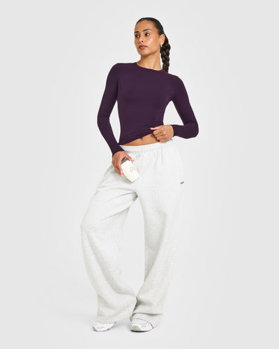 Mellowâ„¢ Soft Long Sleeve Top | Blackberry Purple