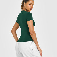 Mellowâ„¢ Soft Short Sleeve T-Shirt | Racing Green