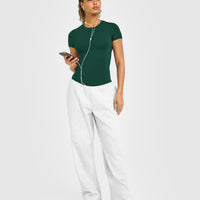 Mellowâ„¢ Soft Short Sleeve T-Shirt | Racing Green