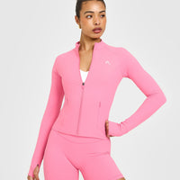 Unified Pocket Jacket | Peony Pink