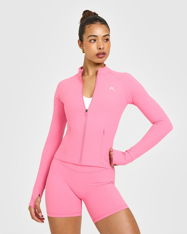 Unified Pocket Jacket | Peony Pink
