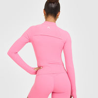 Unified Pocket Jacket | Peony Pink