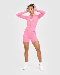 Unified Pocket Jacket | Peony Pink