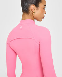 Unified Pocket Jacket | Peony Pink
