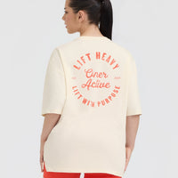 OA Graphic Washed T-Shirt | Off White