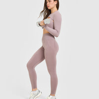 Effortless Seamless Leggings | Dusty Purple