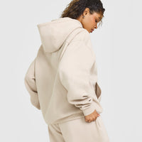 Foundations Oversized Hoodie | Sand