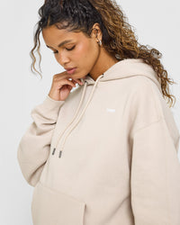 Foundations Oversized Hoodie | Sand