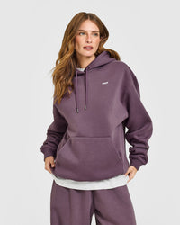 Foundations Oversized Hoodie | Vintage Purple