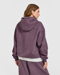 Foundations Oversized Hoodie | Vintage Purple