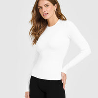 SoftMotion™ Long Sleeve Top | White