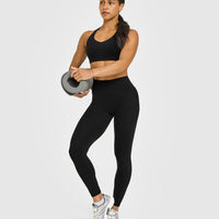 SoftMotion™ High Waisted Leggings | Black