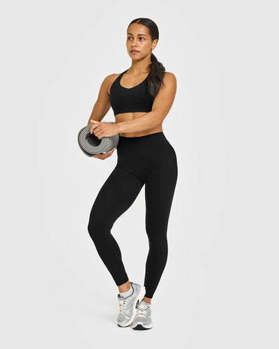 SoftMotion™ High Waisted Leggings | Black
