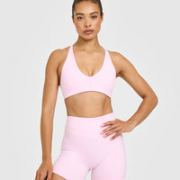 Unified Micro Bralette | Chalk Pink