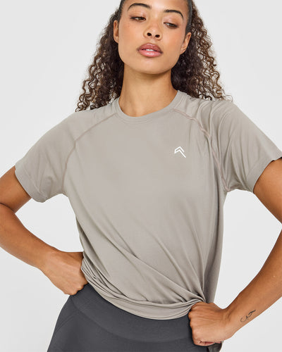 Go To Seamless Loose Top | Warm Sand