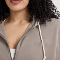Raw Lounge Oversized Zip Hoodie | Minky