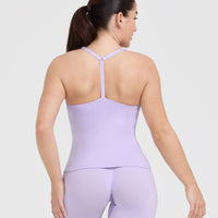 Timeless Square Neck Vest | Lavender Purple