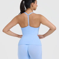 Timeless Square Neck Vest | Powdered Blue