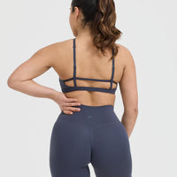 Timeless Strappy Bralette | True Blue