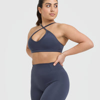 Timeless Strappy Bralette | True Blue