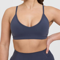 Timeless Strappy Bralette | True Blue