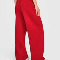 Foundations Straight Leg Joggers | Toasted Red