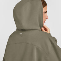Foundations Zip Through Hoodie | Alpine Green