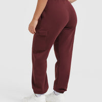 All Day Cargo Joggers | Mulled Wine