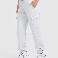 All Day Est 2020 Cargo Joggers | Light Grey Marl