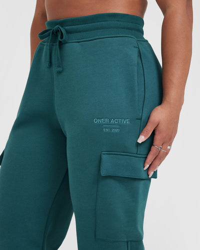 All Day Est 2020 Cargo Joggers | Marine Teal