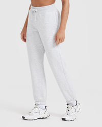 All Day Joggers | Light Grey Marl