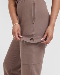 All Day Lightweight Cargo Joggers | Cool Brown