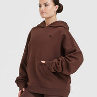 All Day Oversized Hoodie | Espresso