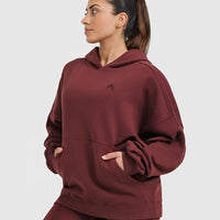 All Day Oversized Hoodie | Mulled Wine