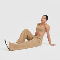 All Day Straight Leg Joggers | Dune Brown