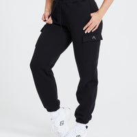 All Day Cargo Joggers | Black