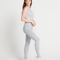 Classic Seamless Sports Bra | Grey Marl