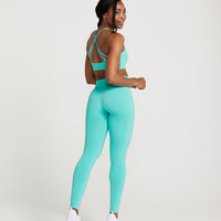Classic Seamless Sports Bra | Lagoon Marl