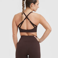 Classic Seamless 2.0 Bralette | 70% Cocoa Marl