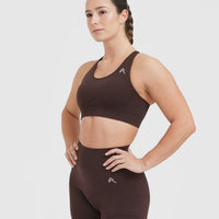 Classic Seamless 2.0 Bralette | 70% Cocoa Marl