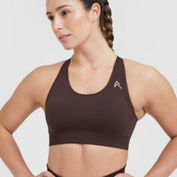 Classic Seamless 2.0 Bralette | 70% Cocoa Marl