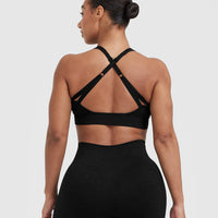 Classic Seamless 2.0 Bralette | Black Marl