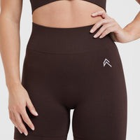 Classic Seamless 2.0 Mid Shorts | 70% Cocoa Marl