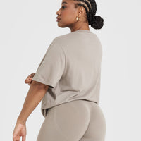 Classic Varsity Oversized Lightweight T-shirt | Minky