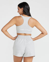 Classic Lounge Bralette | Silver Marl