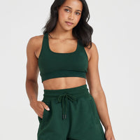Classic Lounge Bralette | Evergreen